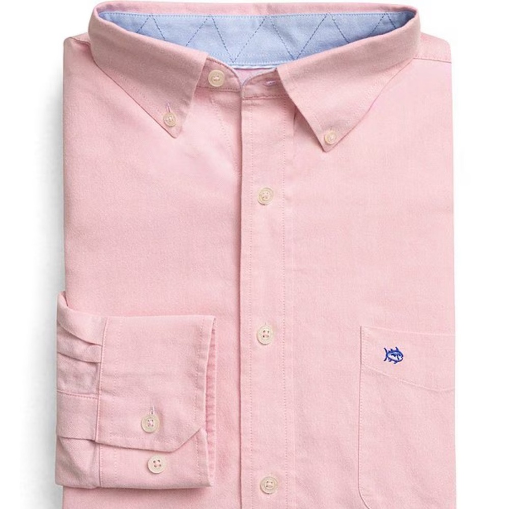 Southern Tide Charleston Oxford Long Sleeve Woven Shirt